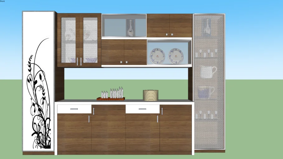 crockery unit
