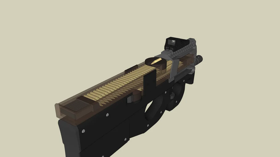 P90 basic modification | 3D Warehouse