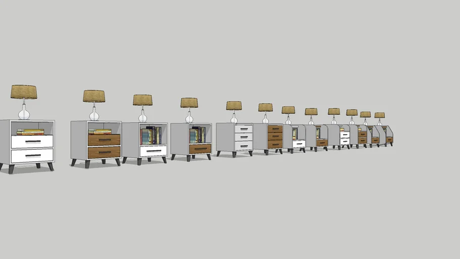 bedside tables, bedside tables