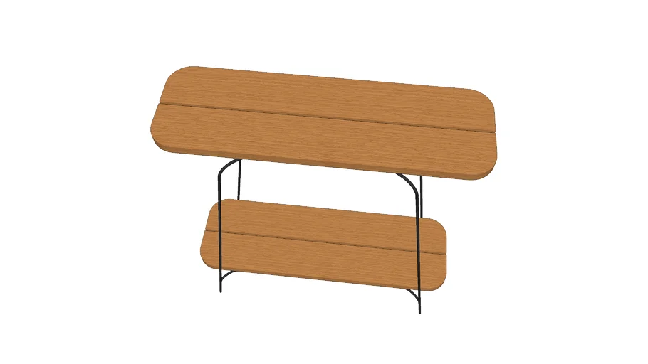Mesa lateral floreira clave - TOKSTOK - (60cmX60cmX23cm)