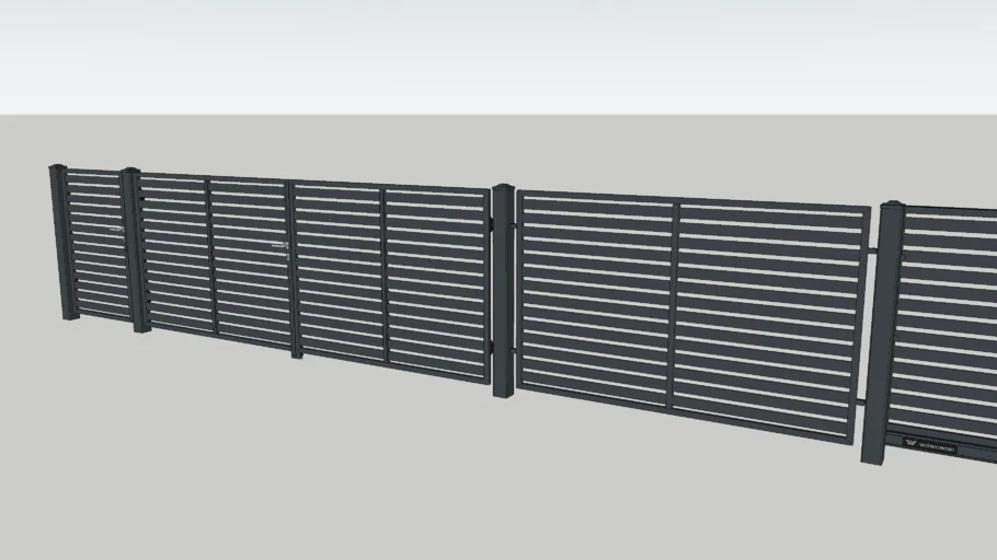 AW.10.104 residential fence