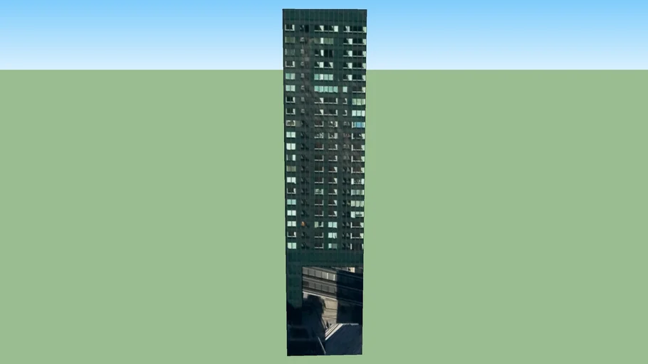 日本, 东京新宿区的建筑模型