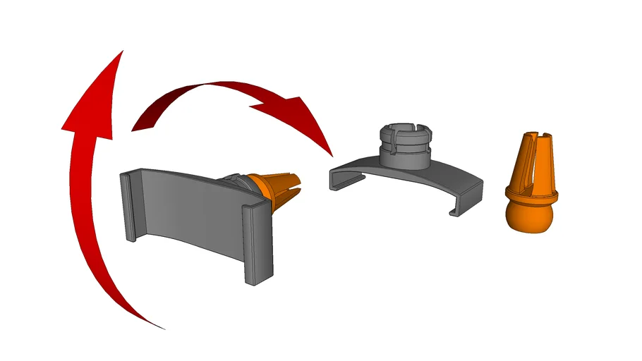 Air Vent Phone Car Holder