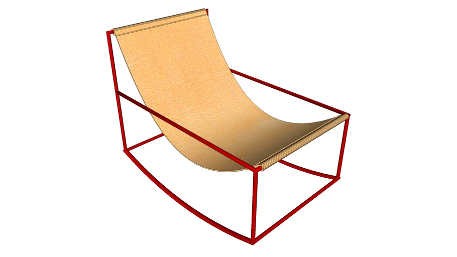 muller van severen rocking chair