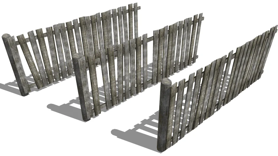 wooden fence