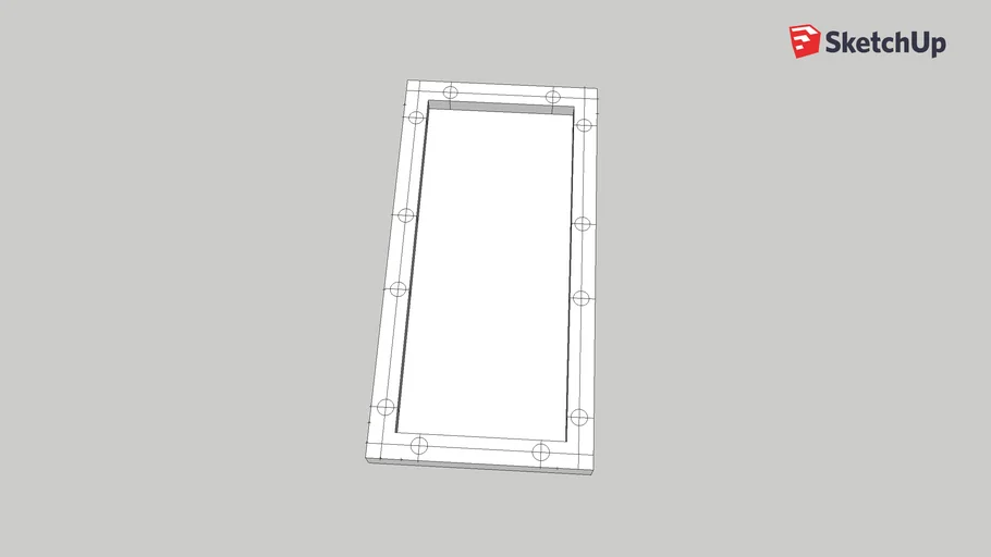 LED MATRIX 16x32 P10