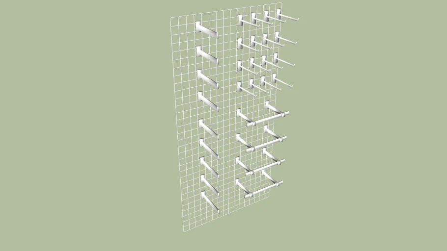 gridwall and hardware