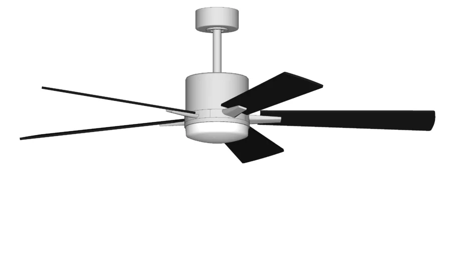 Modern Ceiling Fan, 52"