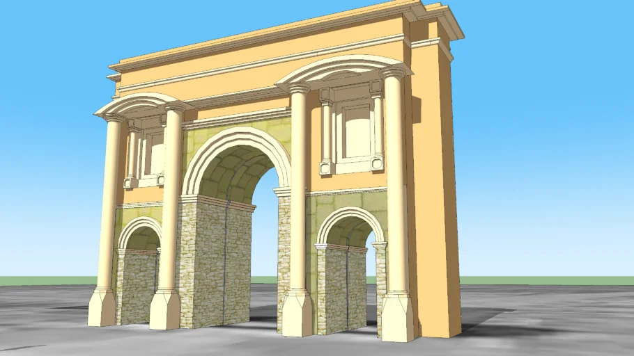 Arc de Trajan, Timgad Algérie