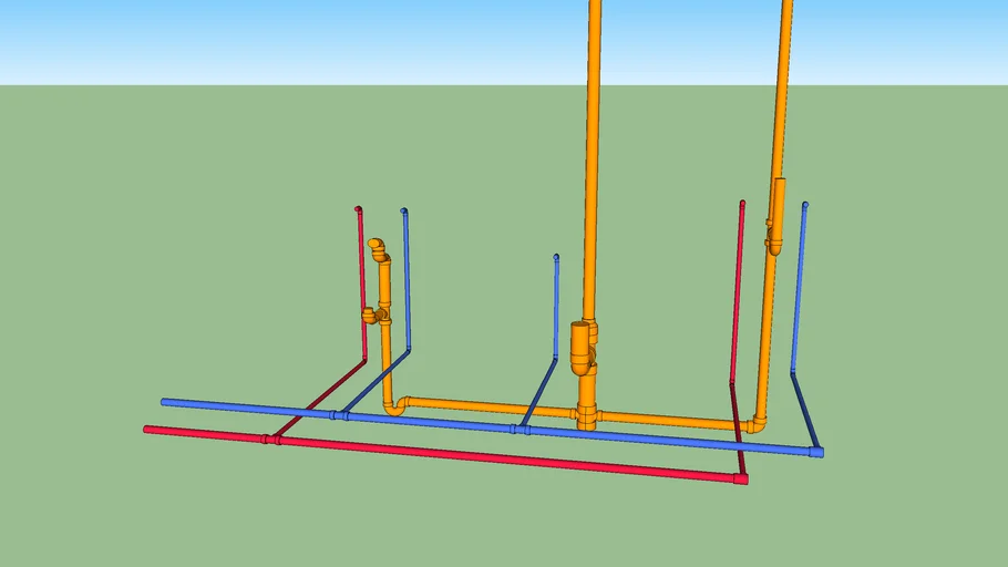 demo lab capstone pipes | 3D Warehouse
