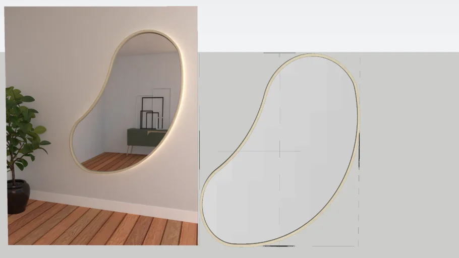 Espelho orgânico/Organic mirror