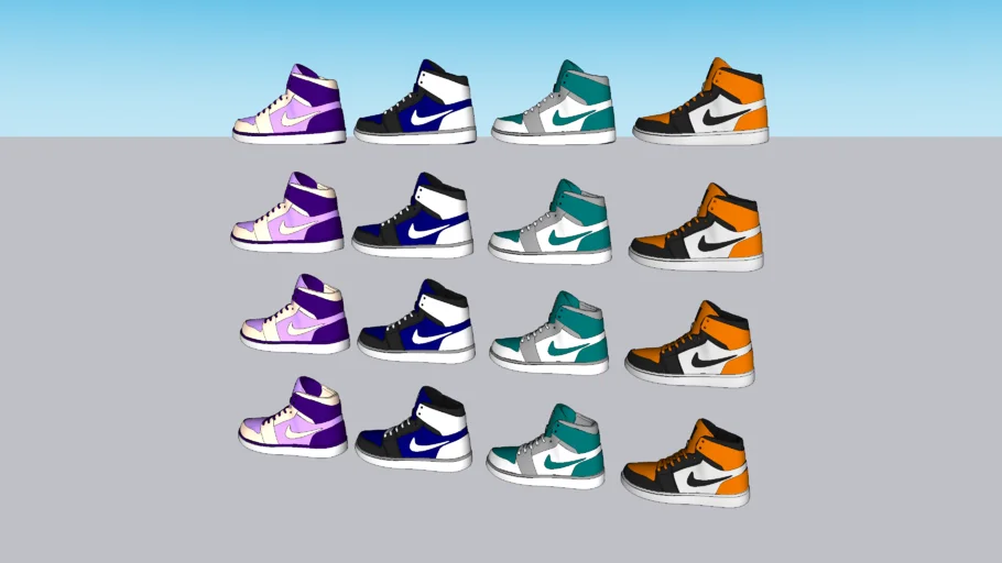 Nike shoes set