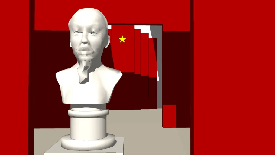 Uncle Ho Chi Minh ... Tượng Bác Hồ