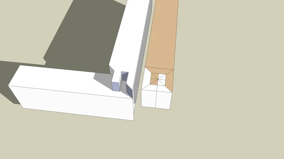 45 DEGREE LOCKING MITER JOINT
