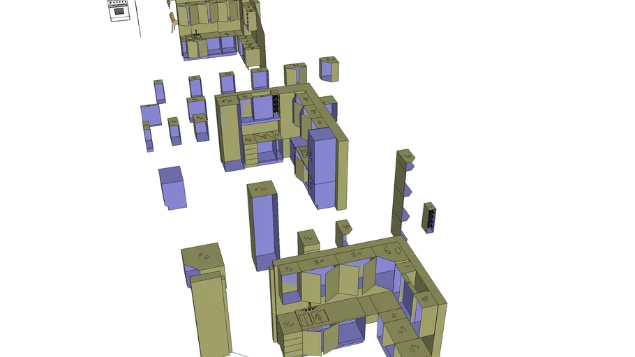 kök mabodal moduller | 3D Warehouse