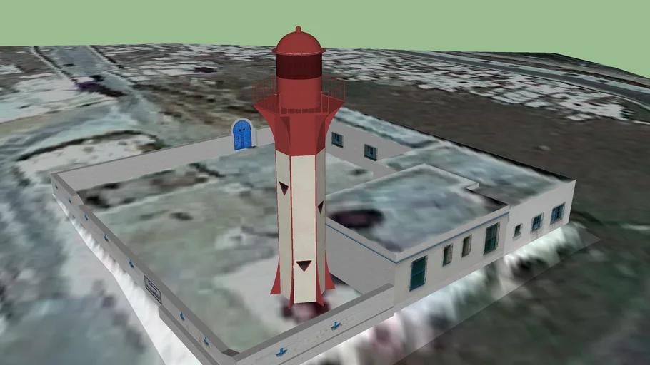 Cape Africa lighthouse in Mahdia