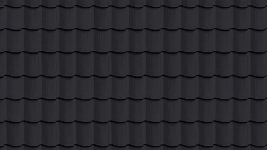 BLACK CLAY ROOF SHINGLES