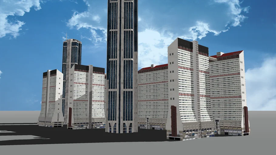 Complejo Urbanístico Parque Central Caracas- Venezuela