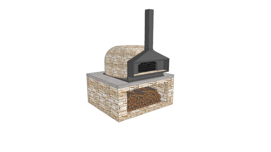 Wood Burning Pizza Oven