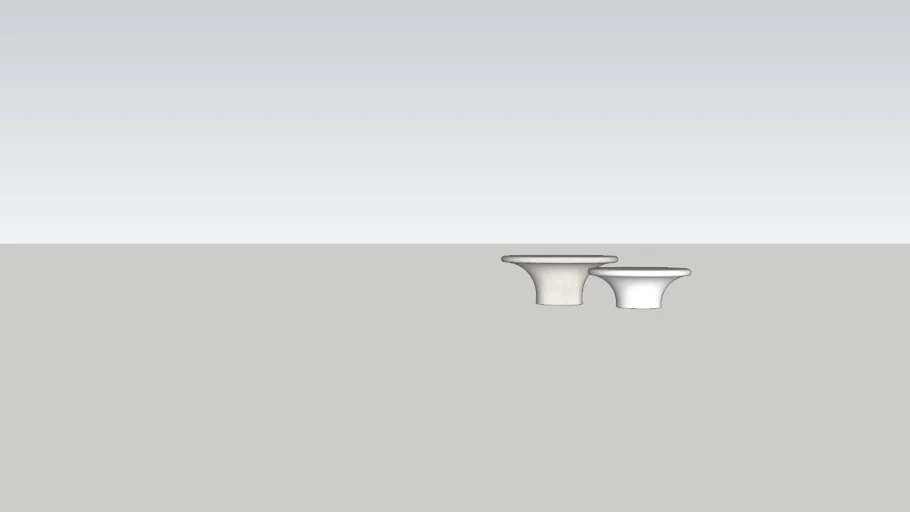 CB2 nesting coffee table 