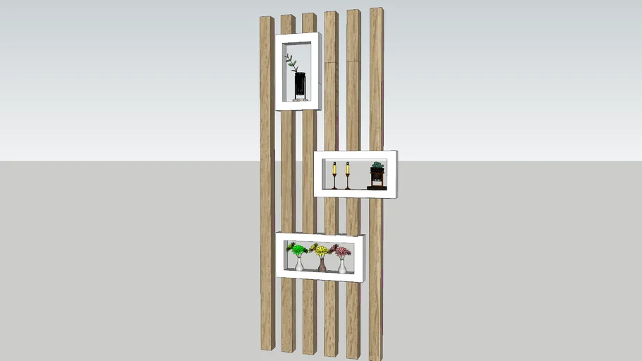 wood partition