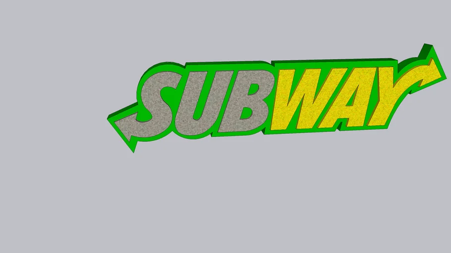 Subway name board