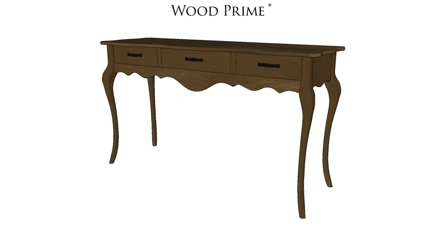 Aparador Clássico Provence 3 Gavetas - Wood Prime