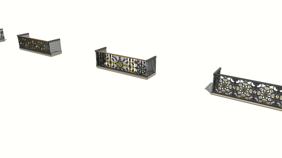 Arabic style gate & fences