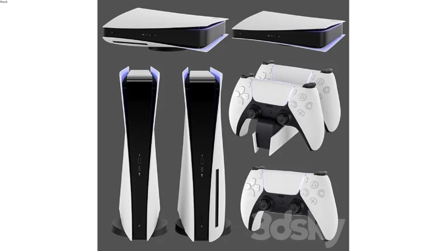 PlayStation - PlayStation5 通常版 PlayStation 5 Slim Disc 3TB SSD Edition Bundle with Gran