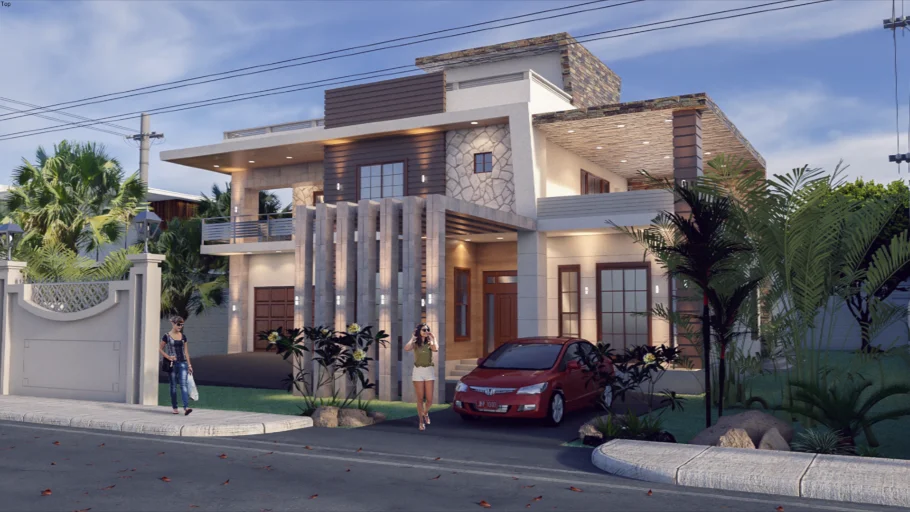 Modern Luxury Villa - Concept 004