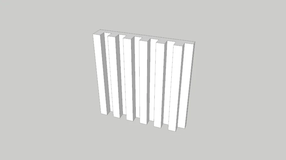 FLUTED PANEL 30X30CM