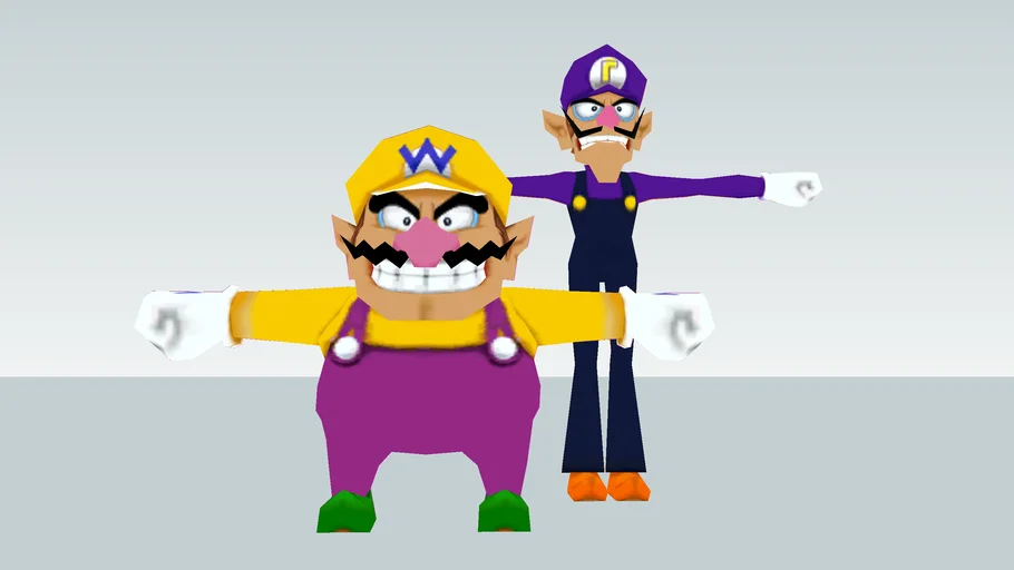 WARIO and WALUIGI (MARIO KART DOUBLE DASH)