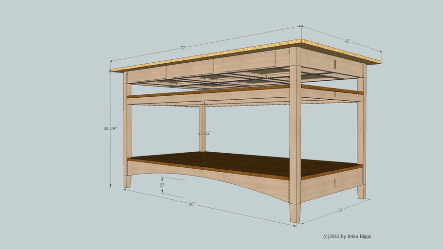 sewing table | 3D Warehouse
