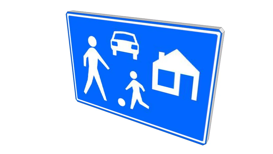 Dutch Traffic Sign, G5 | 3D Warehouse