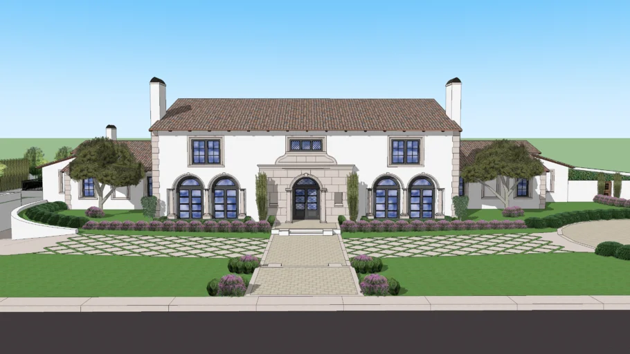 Tuscan Style Mansion