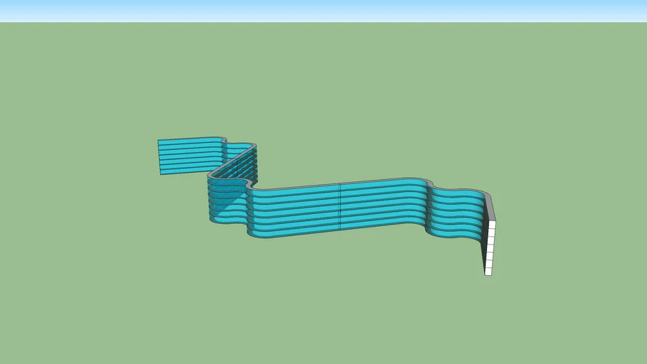 'W'Shaped Building | 3D Warehouse