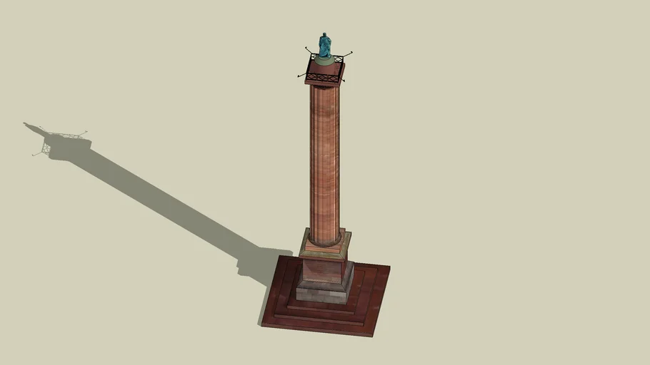 Ludwigsäule (Ludwig´s Column) in Luisenplatz Darmstadt