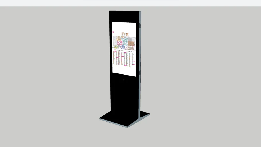 Info kiosk 48''