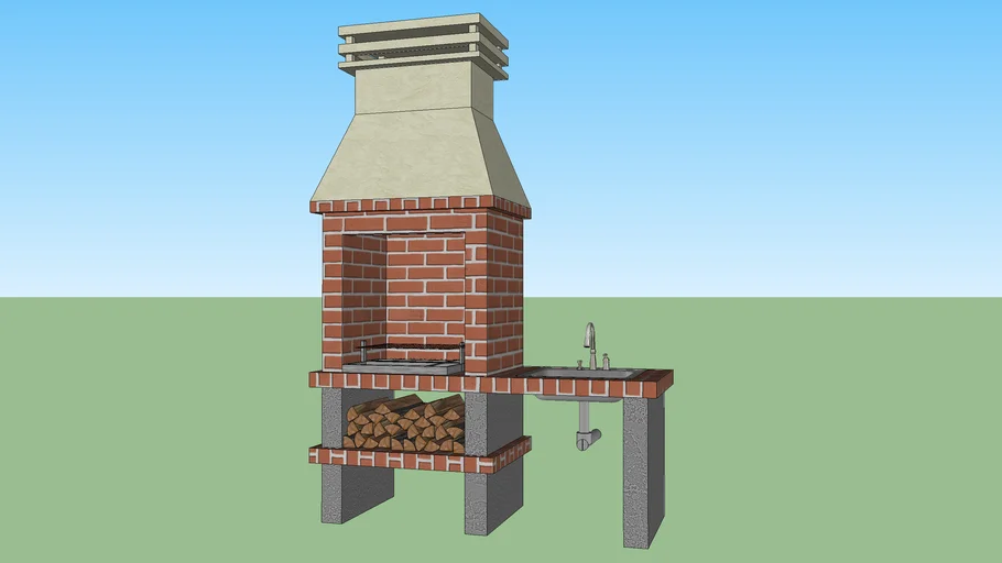 BARBACOA MODULAR 2 - MODULAR BARBECUE 2
