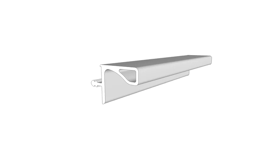 Slim Gola Profile R1746 (for 16 mm wood chipboard)