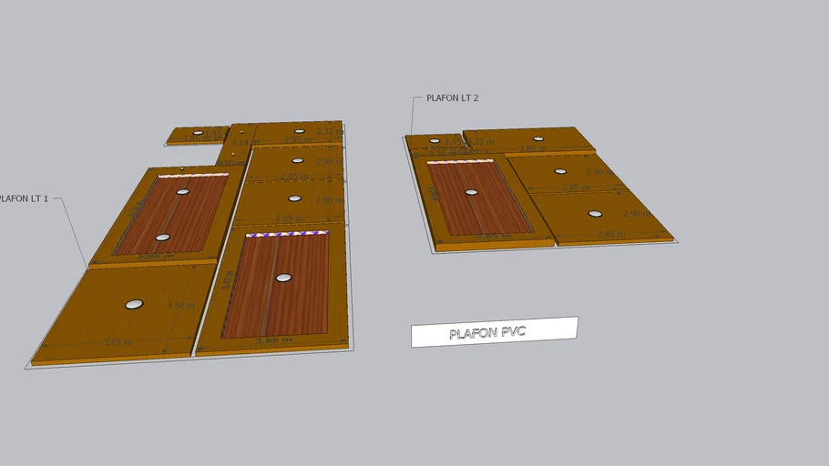 PLAFON PVC