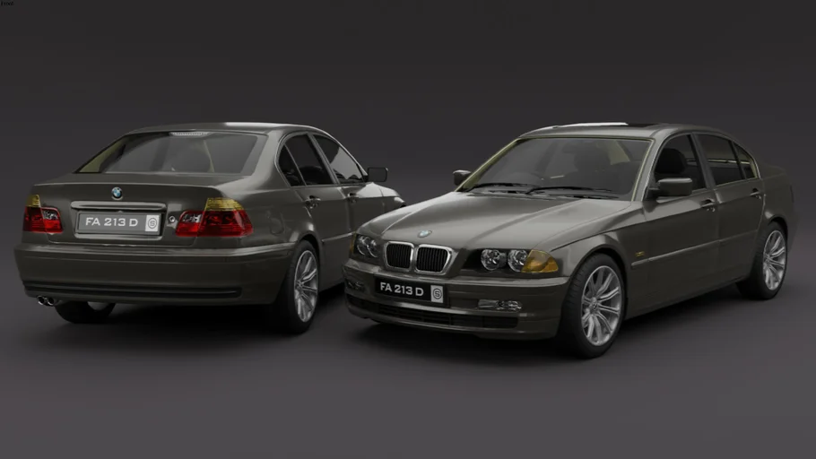 (PREVIEW MODEL) BMW E46 SEDAN 328i M3 SERIES