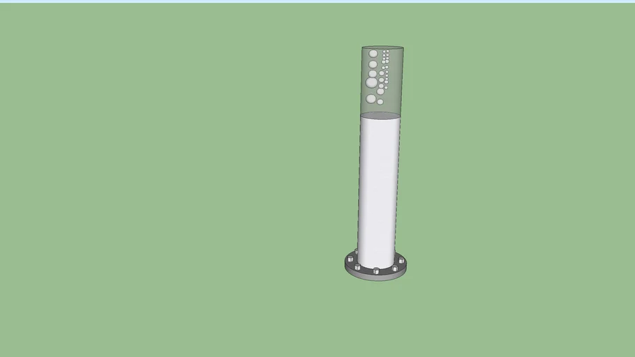Planter Box Lamp Post, LAMP POST, GARDEN LIGHT