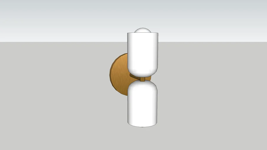 Glass Up Down Sconce