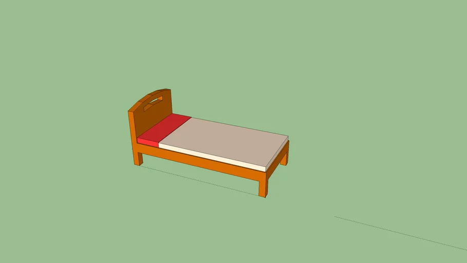 Low Poly Bed