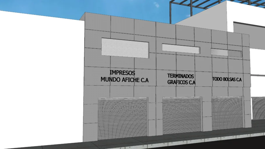 FACHADA DE LOCAL COMERCIAL CON ALUCOBOND