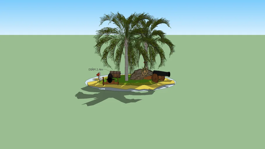 Isla pirata