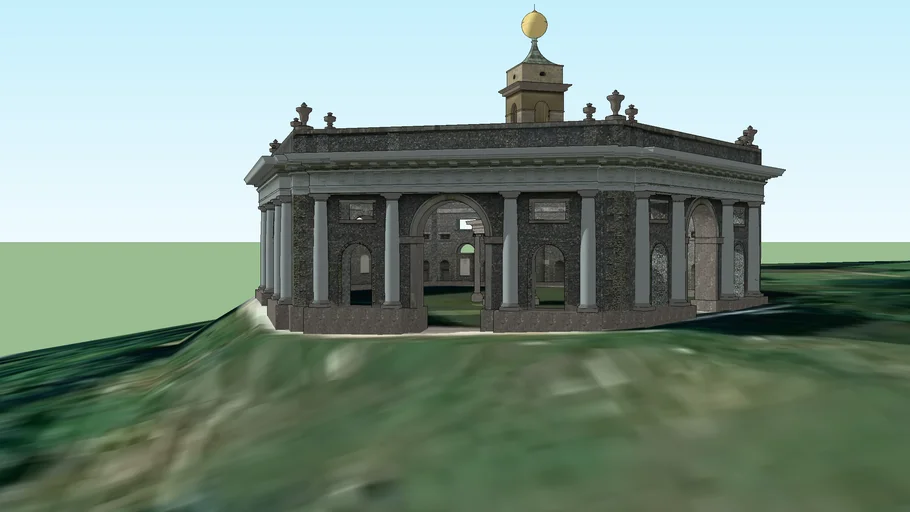 Dashwood Mausoleum and Church of St Lawrence