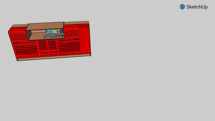 Harbor Freight work station toolbox