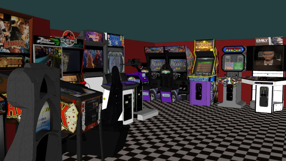 Massive Adventure Arcade Room